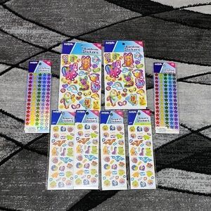 ARTSKILLS RAINBOW STICKERS SPARKLE INCENTIVE STICKERS REWARD STICKERS BUNDLE